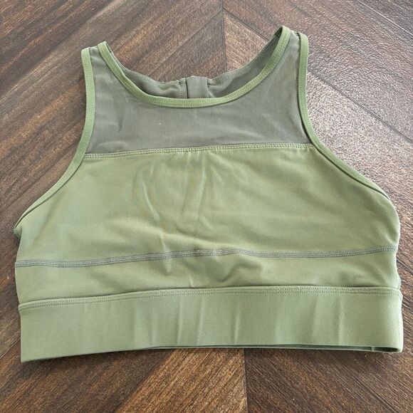 ZYIA Active High Neck Zip Back All Star Sports Bra - Picture 4 of 11